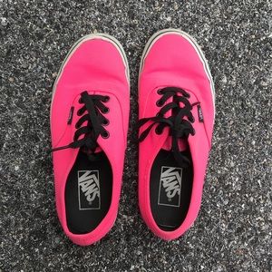 Hot Pink Vans